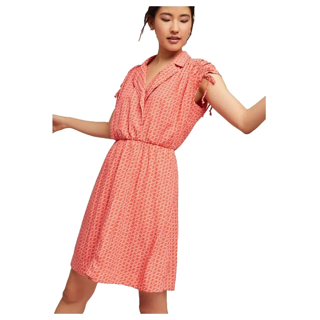 Vestidos de camisa informales geométricos Anthropologie