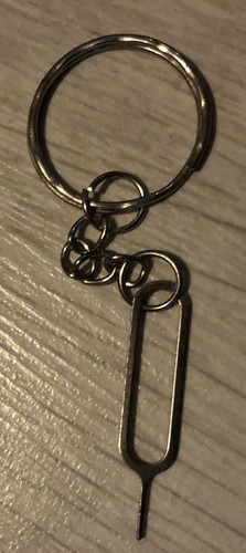 phone Sim tool Sim Tray Opener SIM card Key ring 🎁🌲🎁. Stocking Fillers X5 - Zdjęcie 3 z 5