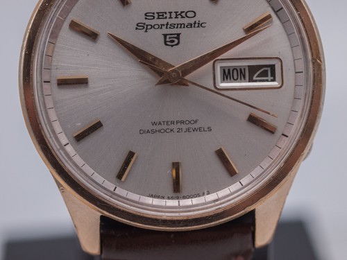 1965 - Seiko 5 Sportsmatic 6619-8030 35mm 21j Automatic Day Date Watch - Picture 3 of 9