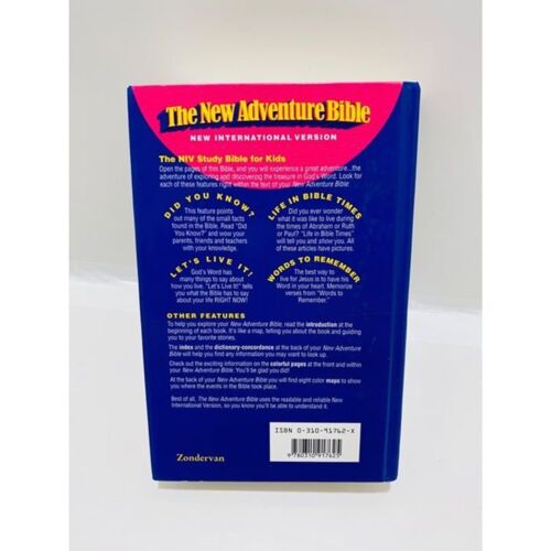 The New Adventure Bible NIV Study Bible for Kids Feature by Lawrence O. Richards - Picture 3 of 10