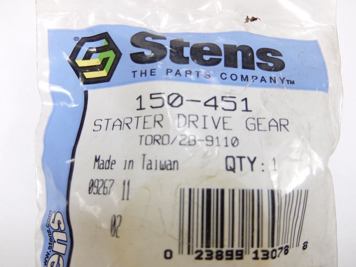 でーん Stens 150-451 Starter Drive Gear Replaces Toro 28-9110 | eBay