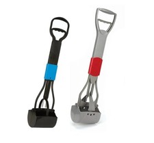 Dog Waste Folding Pet Poop Scoop Easy Spring Action Clean Up Plastic Lightweight