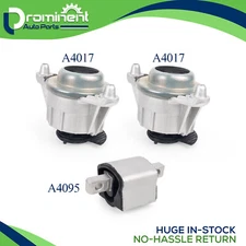 3pcs Engine Motor & Transmission Mount for 2008-2011 Mercedes-Benz C300 V6 3.0L