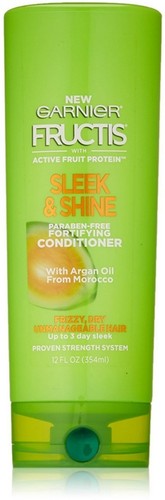 Garnier Fructis Sleek & Shine stärkende Spülung parabenfrei 12 Oz 2er Pack