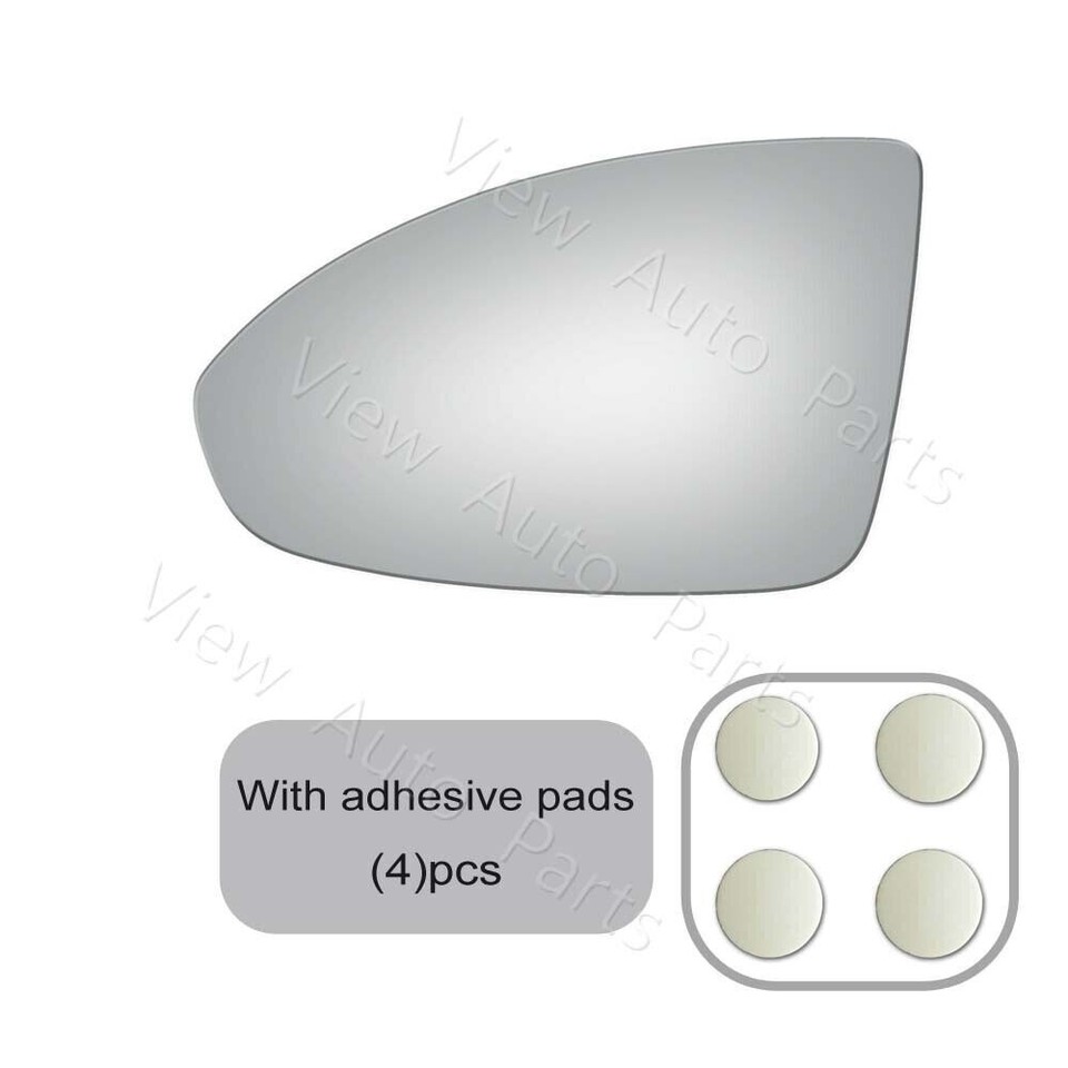 New Folding Mirror Glass With Adhesive For Oldsmobile Alero & Pontiac Grand Am (Driver Side) 8 thumbnail image