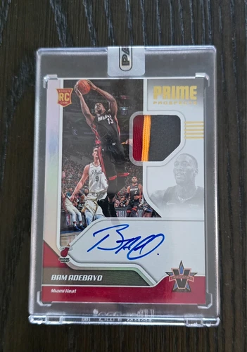 2017-18 panini vanguard Bam Adebayo RC on card 41/99
