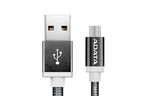 AData Android USB to Micro USB Charging/Sync Cable, 100cm - Black - 第 4/5 張圖片