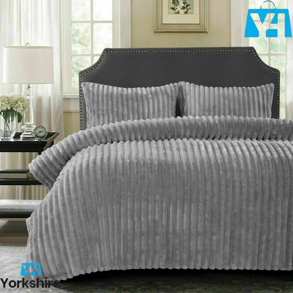 Ribbed fleece bedding new arrivals