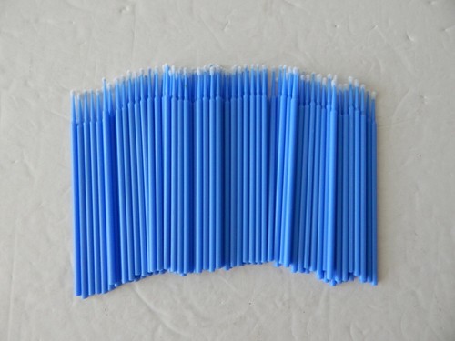 200x Micro Mini Touch Up Brush With 2.5mm Tips Blue - Bild 2 von 2