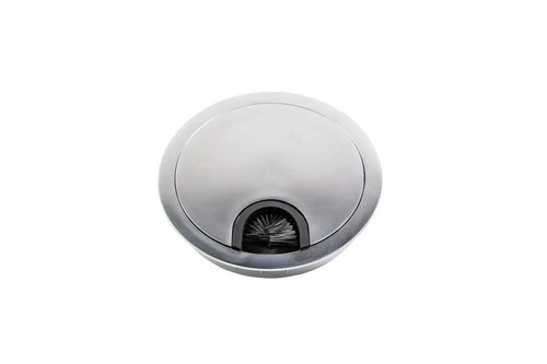 Computer Metal Grommet for Desk Table Cable Tidy Outlet Wire Cover 60 or 80mm - 第 16/18 張圖片