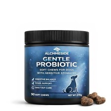 Probiotic Soft Chews for Dogs - Digestive Gut Health, Yeast Balance, 3
