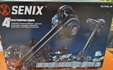 SENIX 4-Cycle Gas Leaf Blower Vacuum 3-in-1 | 31cc | 425 CFM | 127 MPH