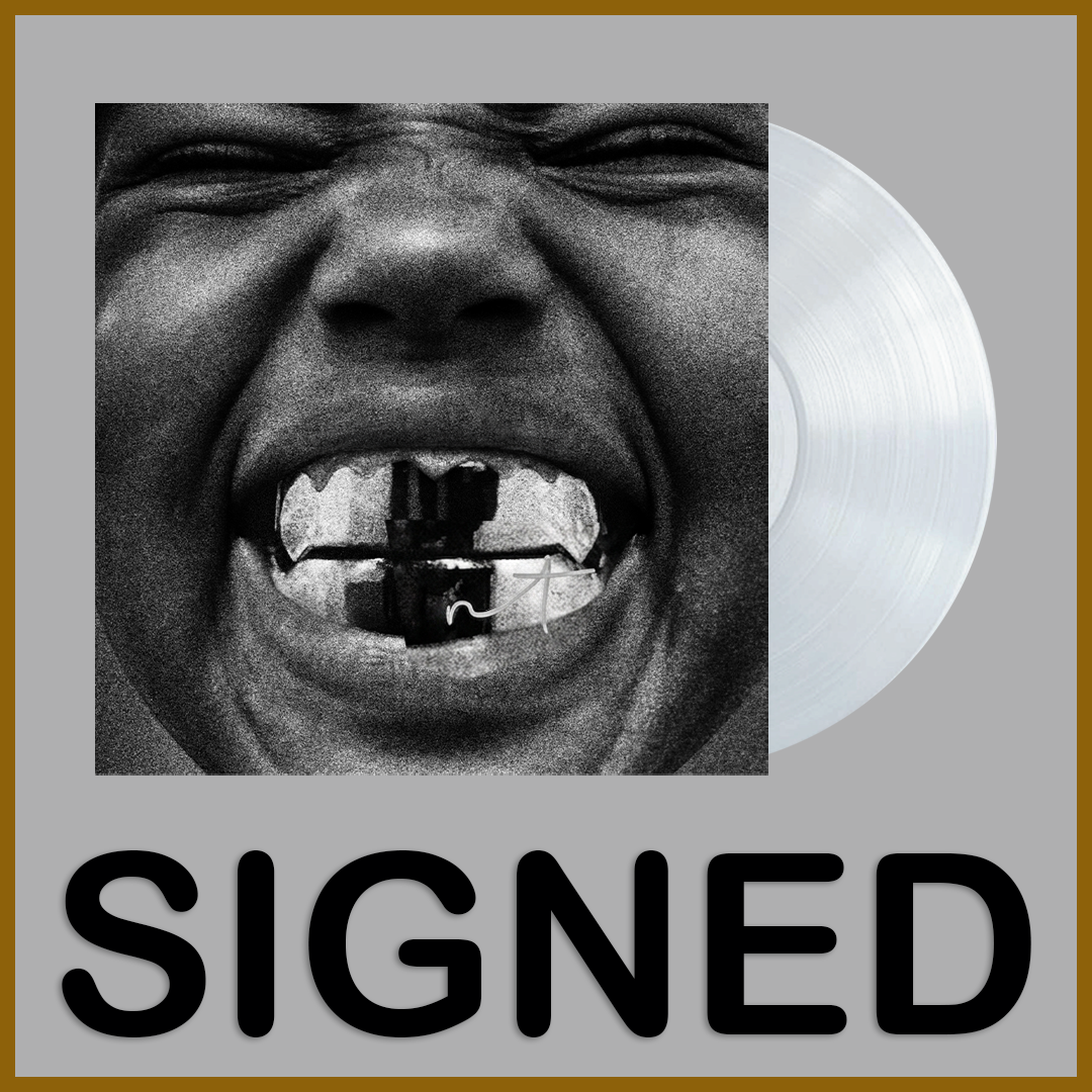 KANYE WEST YE BULLY SIGNED CLEAR VINYL LP IN HAND | eBay