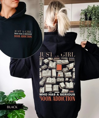 Bookish Hoodie gift for her, Book lover hoodie, bookish sweatshirt Geschenk Idee