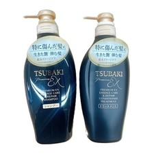 Tsubaki Premium EX Damage Care & Repair Shamp...