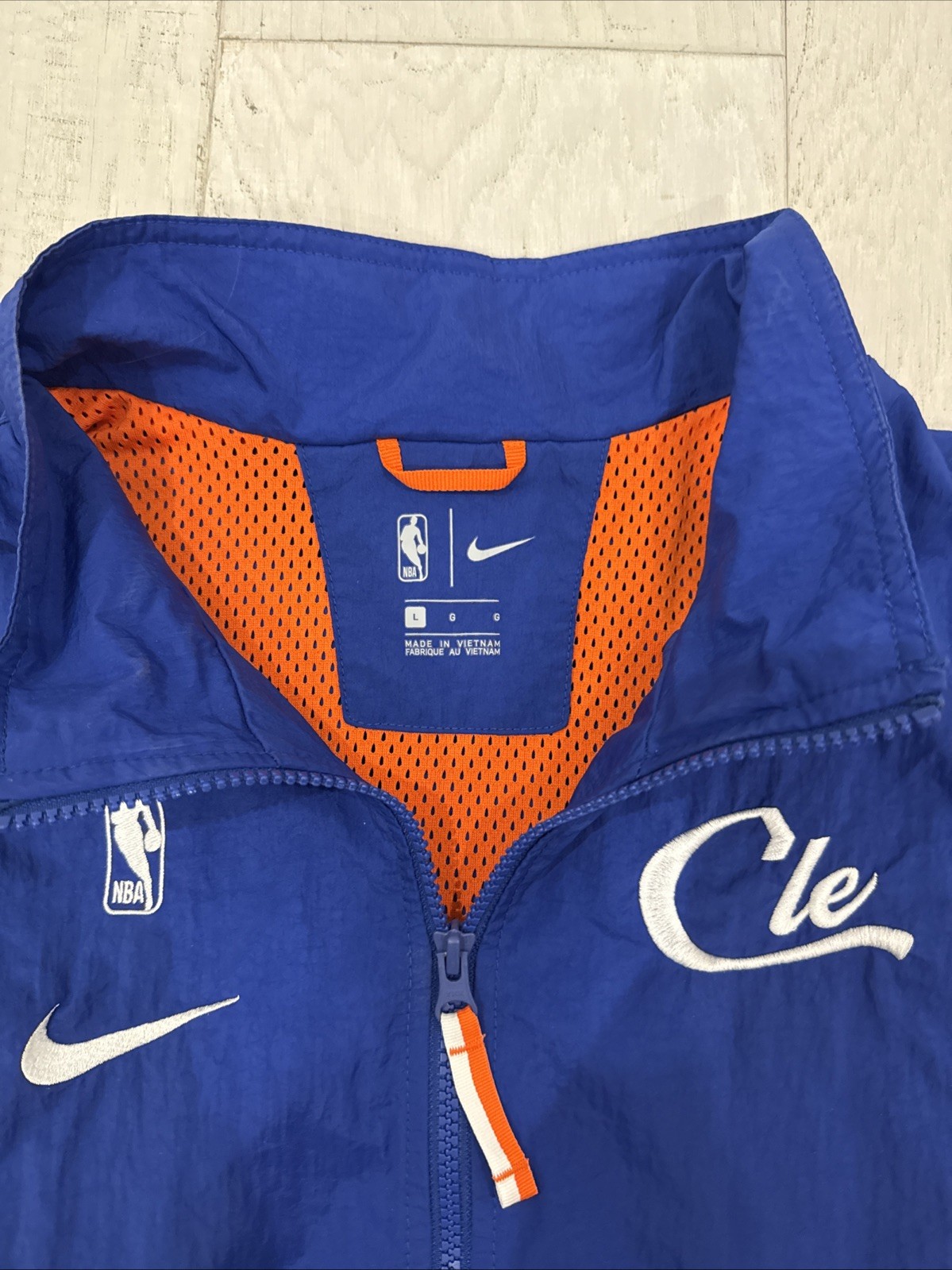 SACAI X NIKE Giacca Nike Retro Cleveland Cavaliers con zip taglia Large