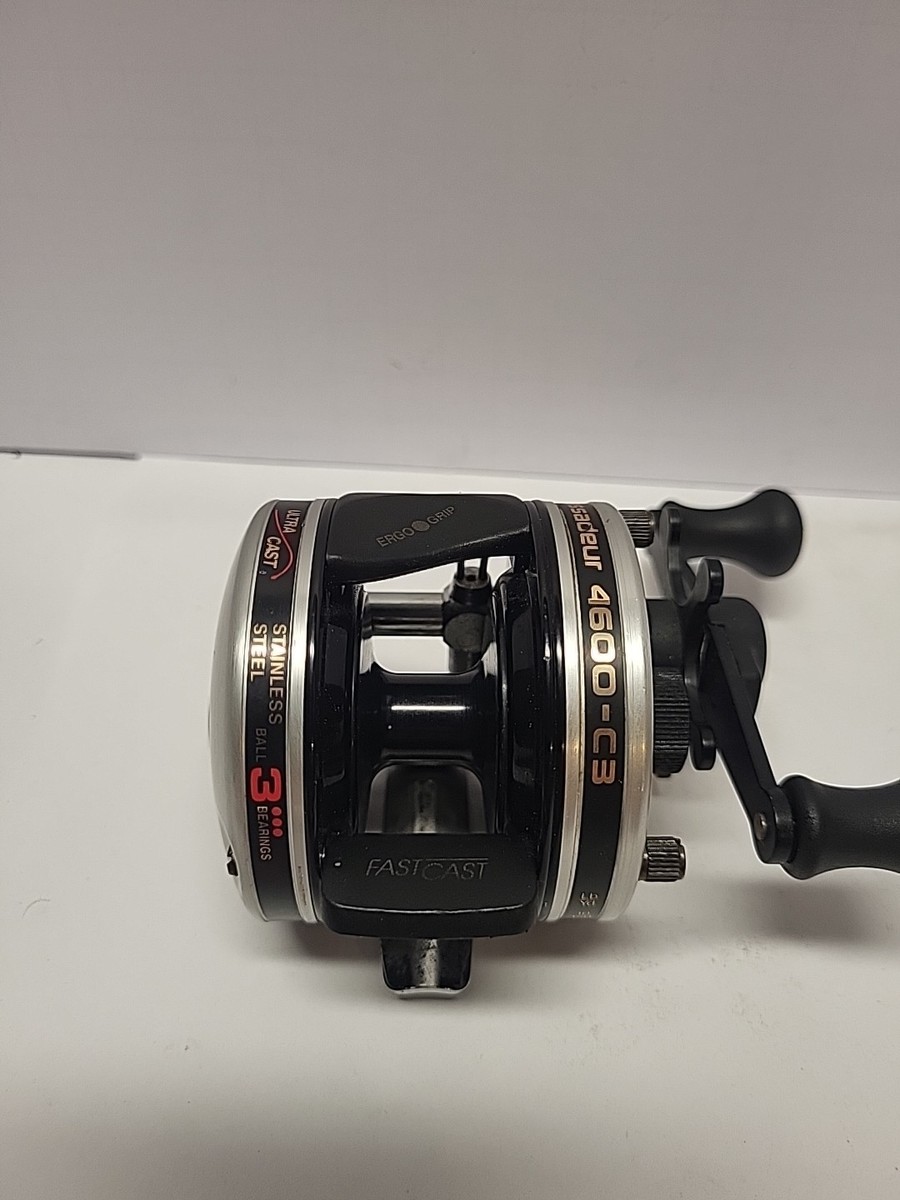 Abu Garcia Ambassadeur 4600-C3 リール 詳細不明 ABU GARCIA AMBASSADEUR 4600 C3 ULTRA CAST GREAT COND. MADE IN