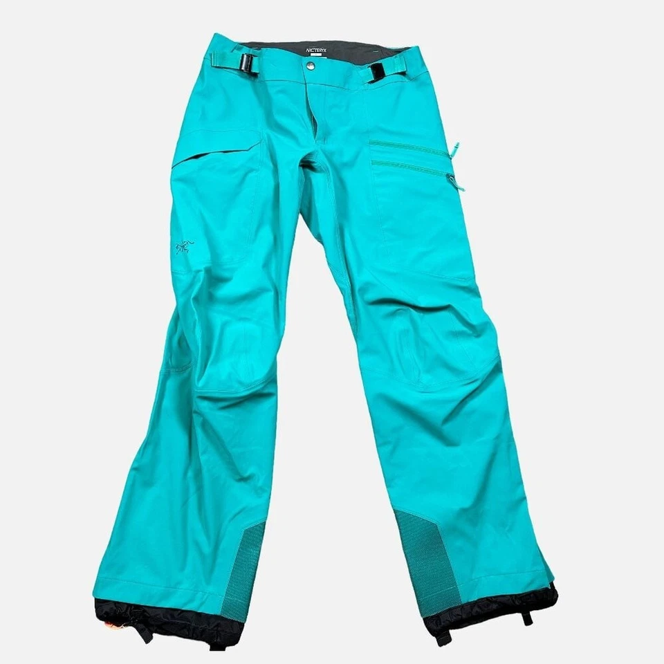 Pantalones de esquí Arc'Teryx Sentinel azul verdoso Gore-Tex nieve para mujer talla 8 Foto 2 de 4