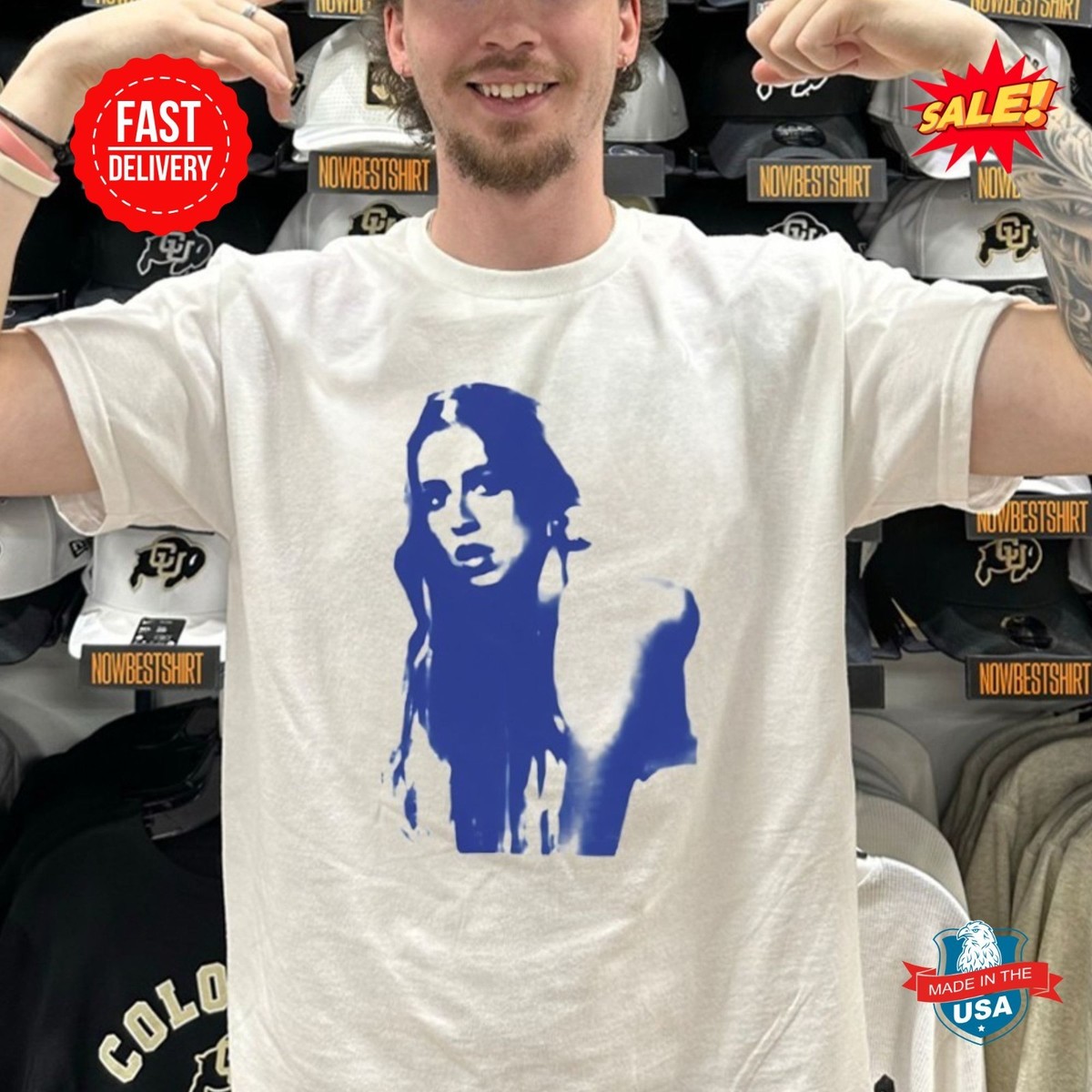 Tate Mcrae blue white classic shirt S-5XL | eBay