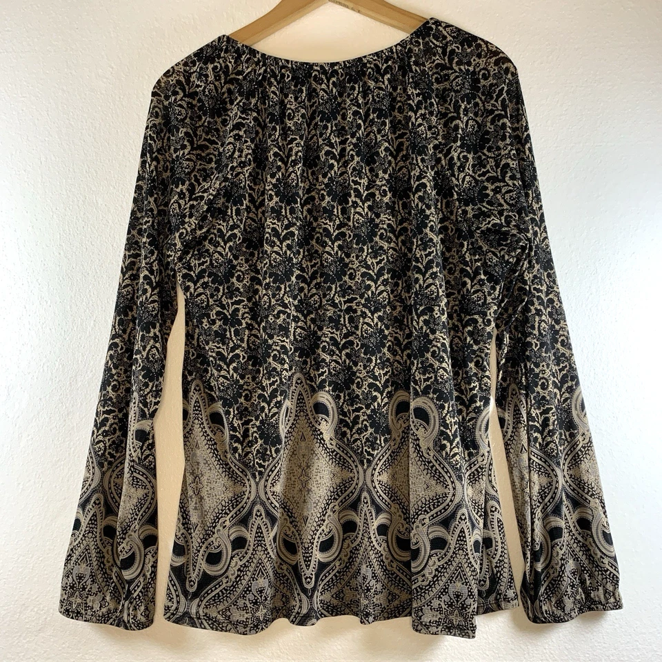 Mujer Milkmaid Babydoll Malla Transparente Top Talla XL Fairy Grunge Boho Y2K Gitano Foto 4 de 4