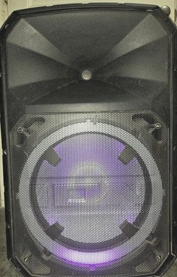 ION Total PA Ultra Portable Bluetooth PA Speaker, LED Lights, Mic Input, Black