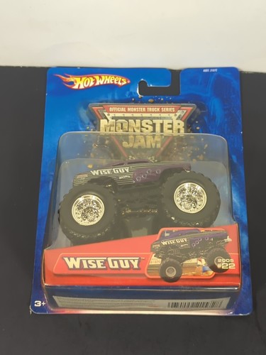 Hot Wheels Monster Jam 2005 Wise Guy #22 1:64 fundido a presión nuevo en caja raro de colección - Imagen 12 de 12