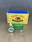 Vintage Matchbox Series A Moko Lesney No 4 Green Tractor Original Box Car