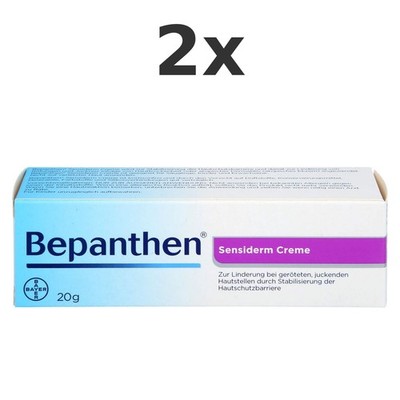 2x Bepanthen Sensiderm Creme 20 g - PZN 6429046