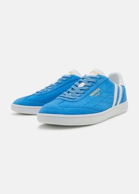 Patrick Lyon Herren Sneaker Freizeitschuhe Blau Weiß