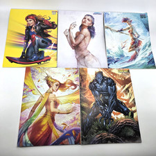 Lot of 5 - IMAGINEFX 2015 2016 Magazine Fantasy Digital Art Subscriber Covers