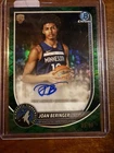 Joan Beringer 2025 Bowman Chrome #BCA-JB Reptilian Green Refractor Auto /99
