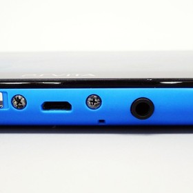 Sony Playstation PS Vita Blue Black PCH-2000 Console only PSV Slim Japan Used