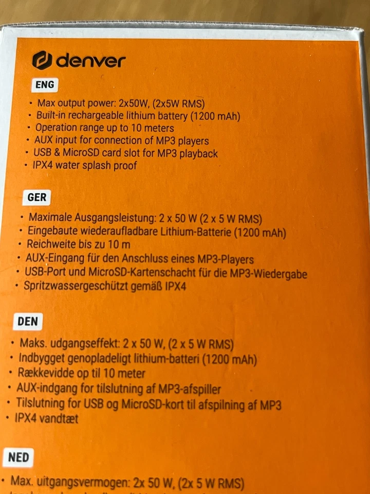 Bluetooth Speaker BTV-150 - Bild 3 von 4
