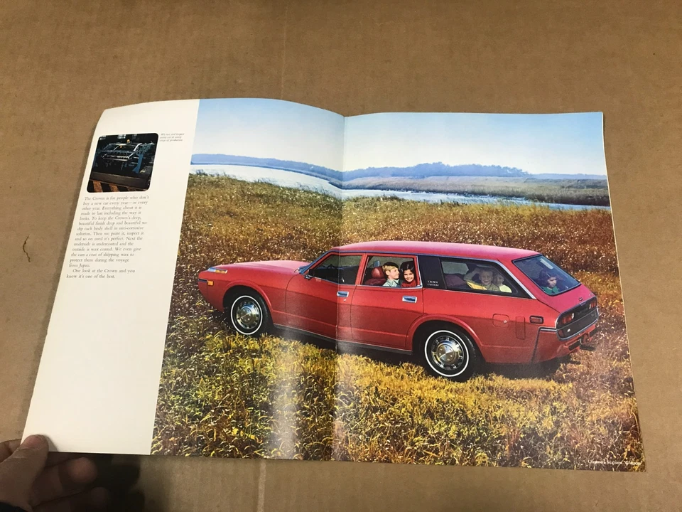 老式丰田皇冠代理推销员手册 — 第 4/4 张图片