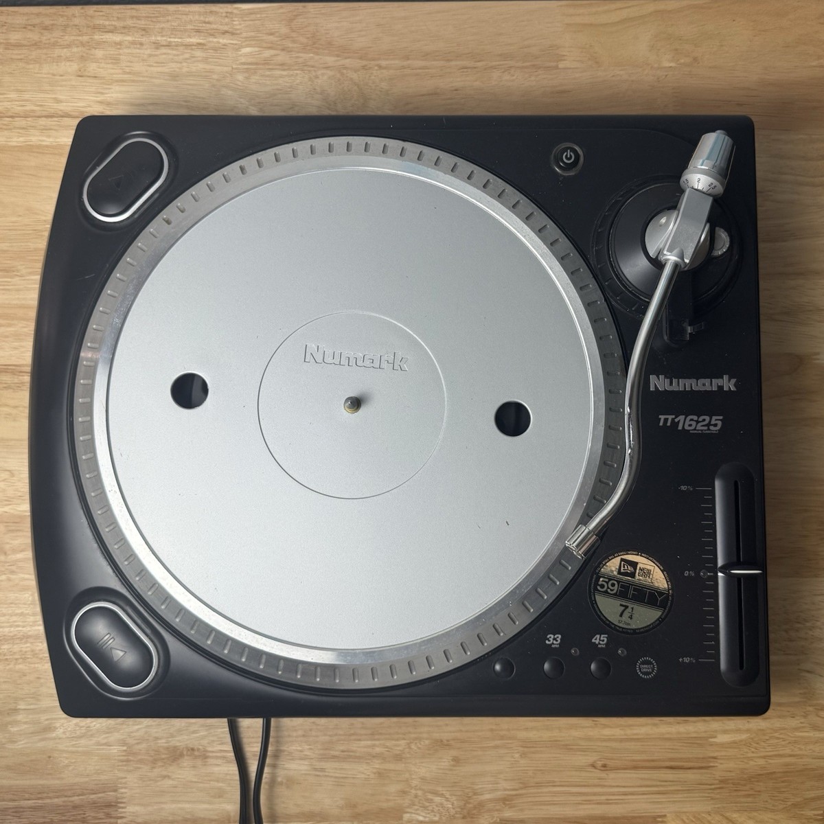 Numark TT1625 Professional Manual Turntable Record Player