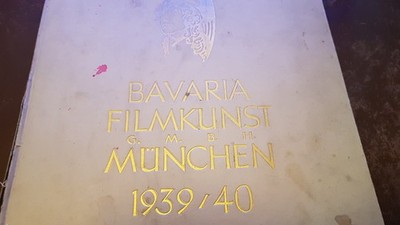 Katalog BAVARIA FILMKUNST G.M.B.H. MÜNCHEN 1939/40