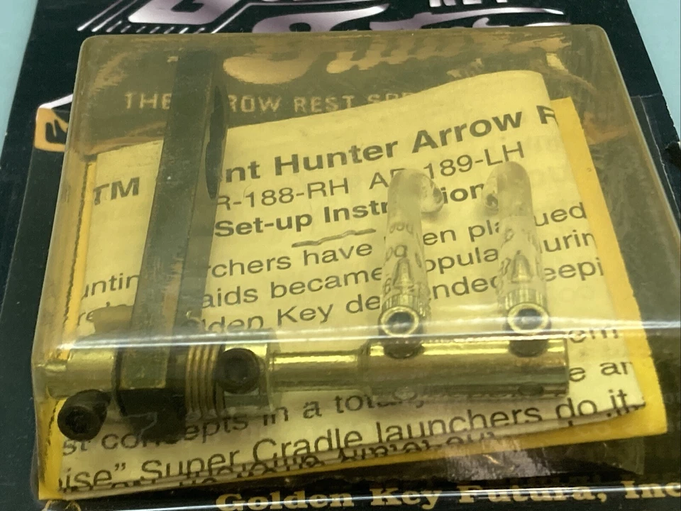 NEW GOLDEN KEY FUTURA AR-126 SILENT HUNTER CARBON ARROW REST LEFT HAND - Image 2 of 4