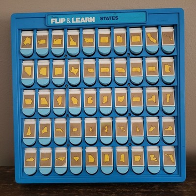 Playtime Vintage United States and Capitol Flip & Learn Homeschool Interactive