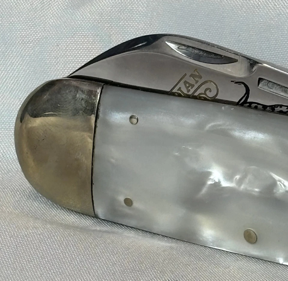 Cuchillo marca Bulldog MOP punta de elefante perro dálmata carpeta de 2 hojas Foto 3 de 4