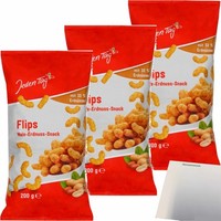 Jeden Tag Erdnussflips Mit 33 % ErdnüSsen 3Er Pack 3X200G Packung Usy Block