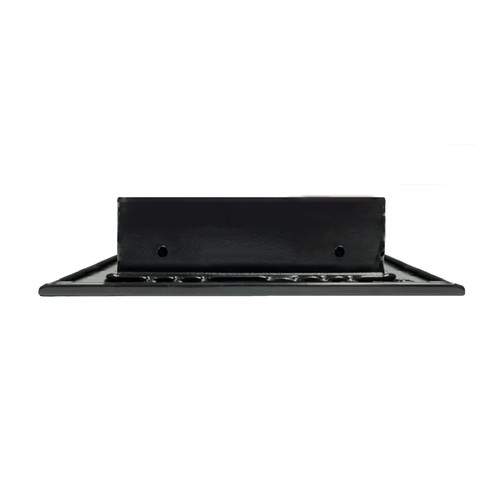 - 8x6 Modern AC Vent Cover - Decorative Black Aluminum Air Vent - Standard Li... - Picture 3 of 8