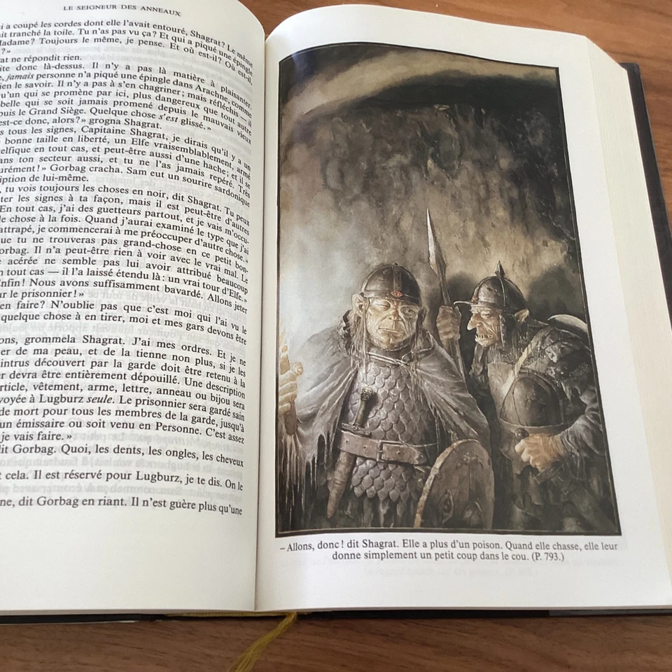 LE SEIGNEUR DES ANNEAUX Tolkien Ed illustrée Alan Lee EO France loisirs 2001 - Photo 4/4