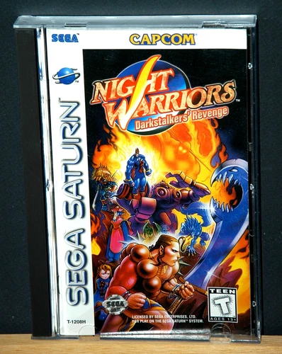 NIGHT WARRIORS  (SEGA SATURN) Tested NTSC-U/C
