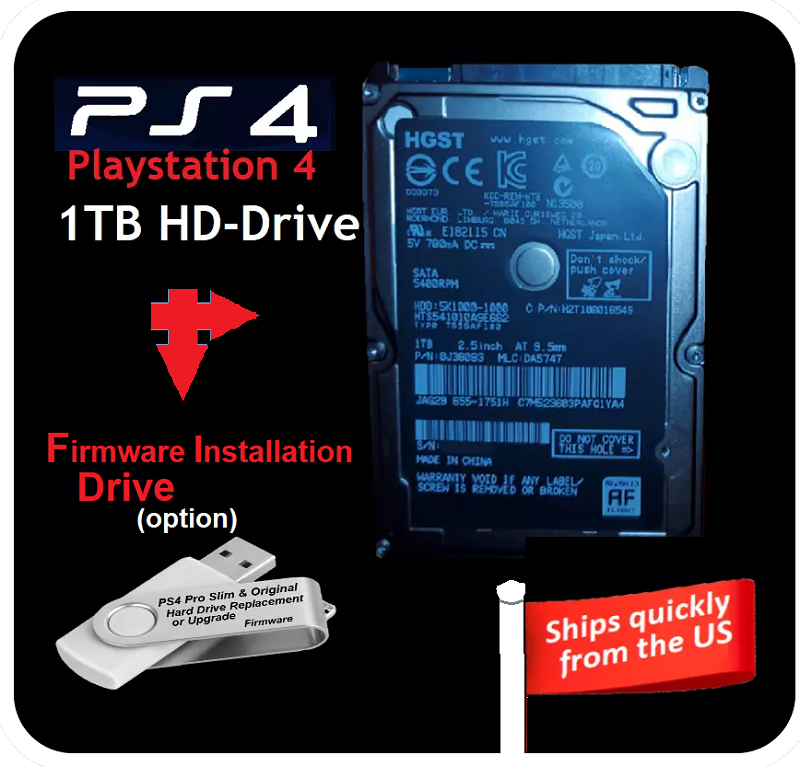 Playstation 4 PS4 PRO Slim Original 1TB Internal Hard Drive Disk  