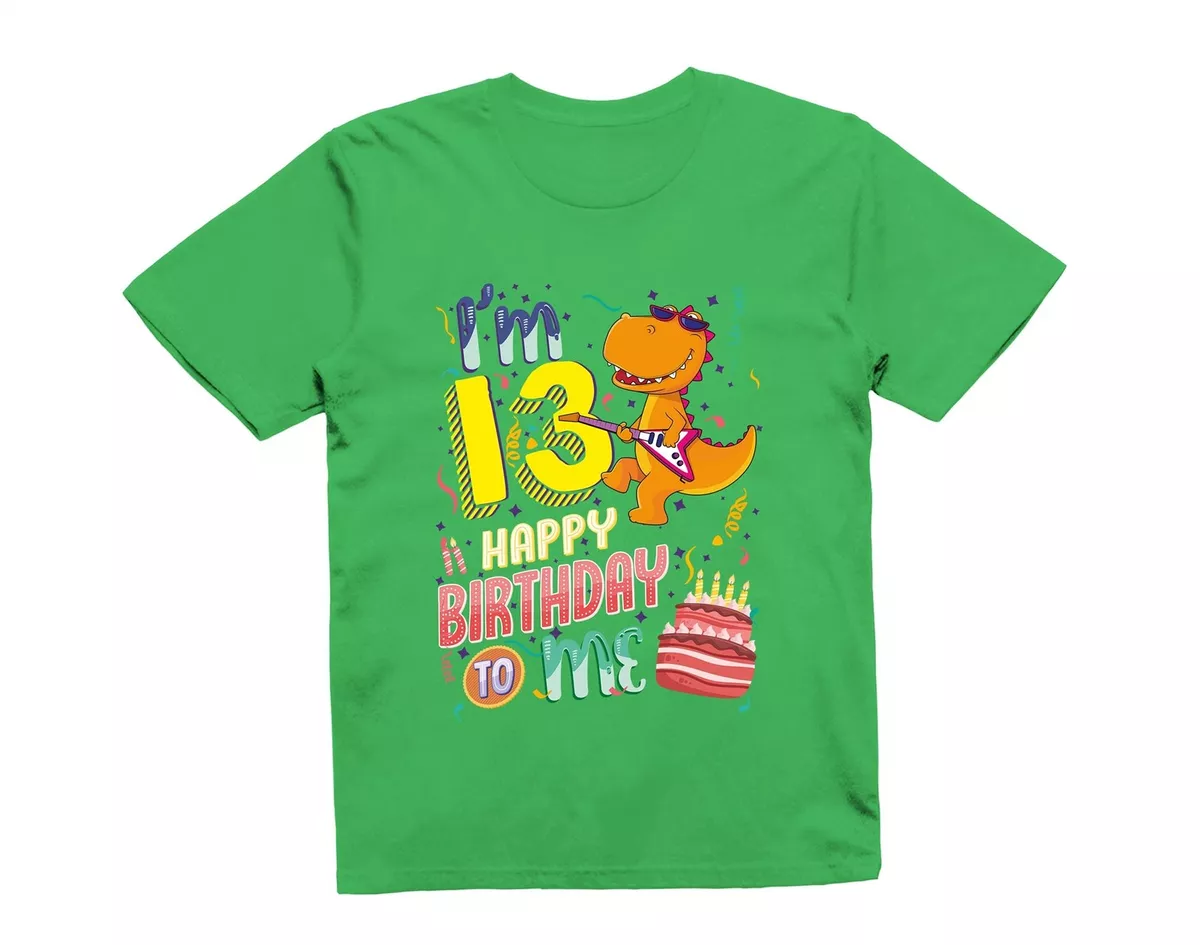 happy 13th birthday shirts
