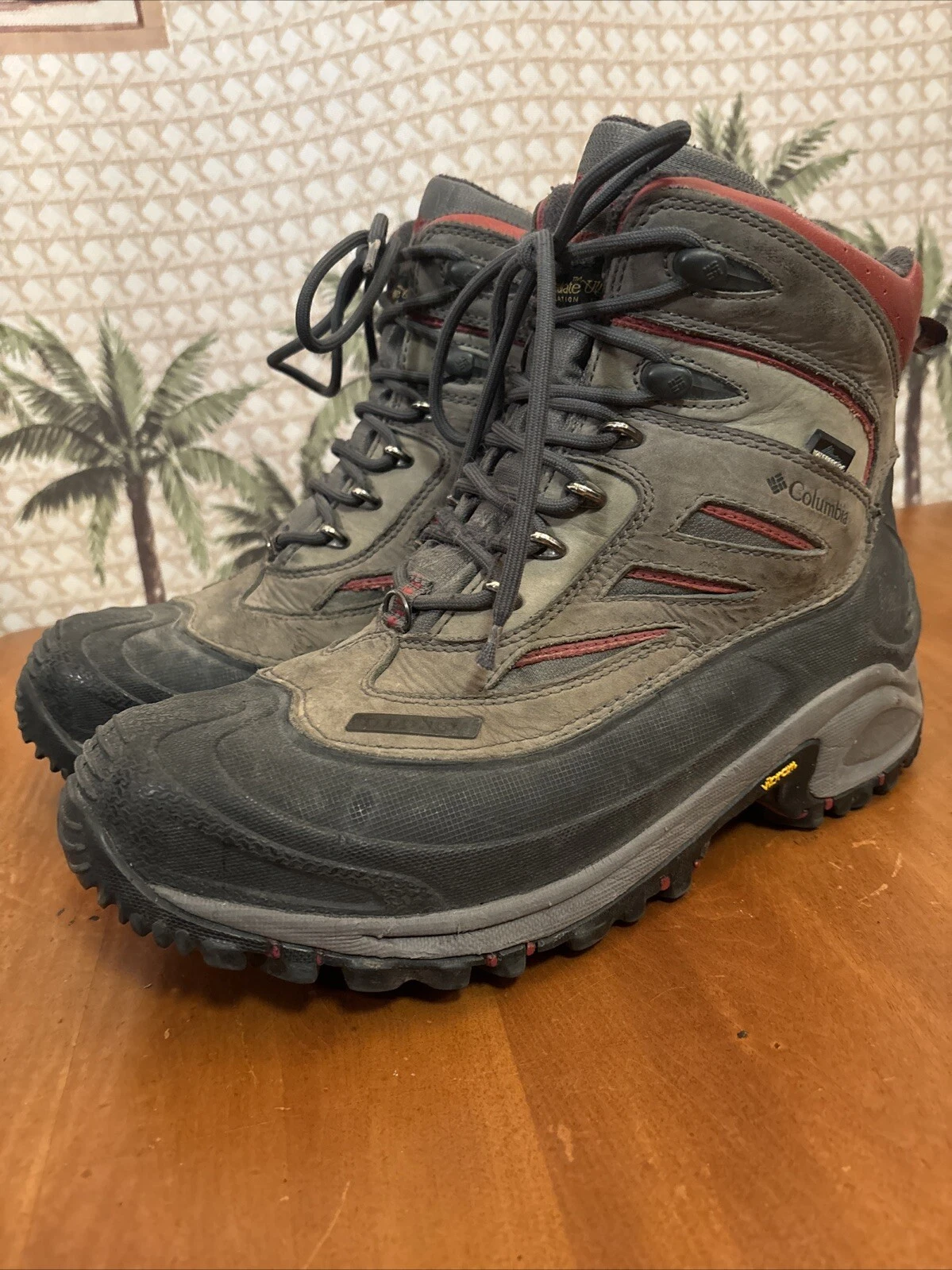 COLUMBIA Titanium Ice Dragon 2 Winter Snow Boots Thinsulate Waterproof Mens 10.5