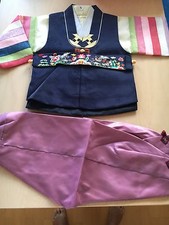 Koreanische Kleidung Junge ca. 5 Jahre Original Anzug Folklore Tracht