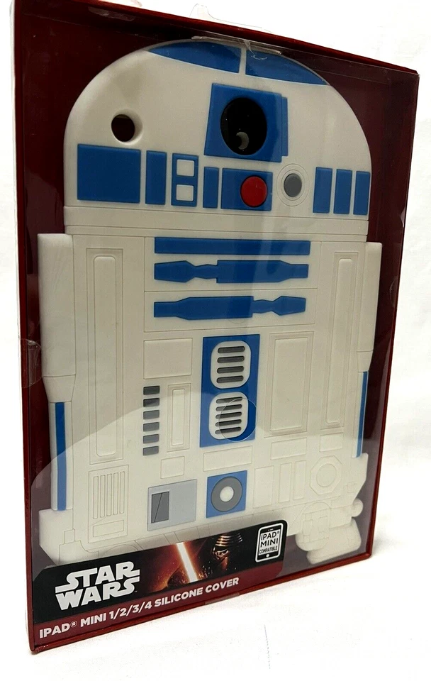 Star Wars R2D2 iPad Mini Cover Silicone Back Case Protector Kids 1/2/3/4/ BNIB - Image 3 of 3