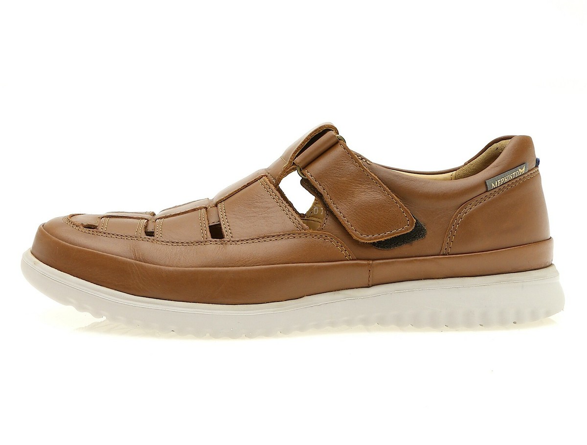 Men's Mephisto Tarek Fisherman Brown Sandal Z2081 Size 7.5 M | eBay