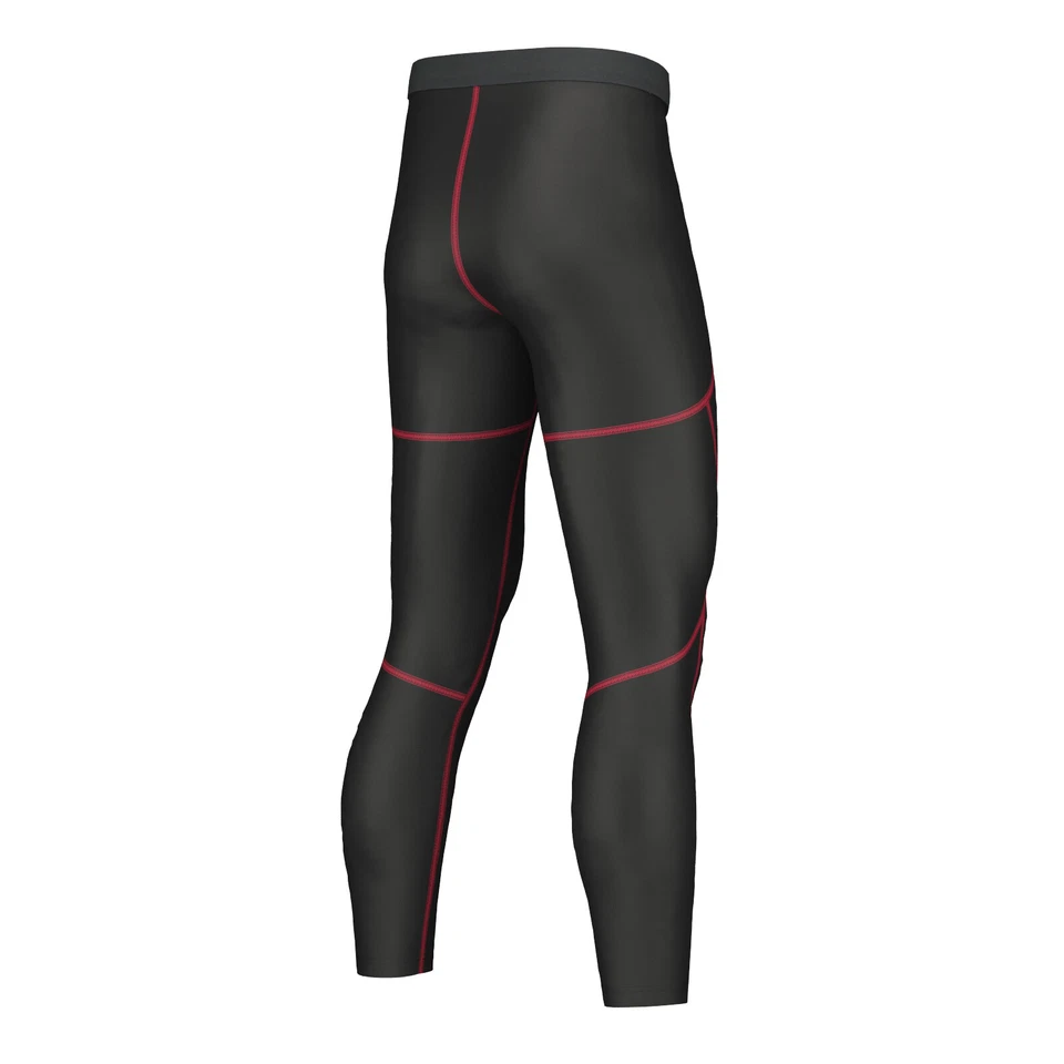 Compression Skin Fit Tights Base Layer Bottom Gym, Running, Yoga Tight Pants Men - Image 3 of 3